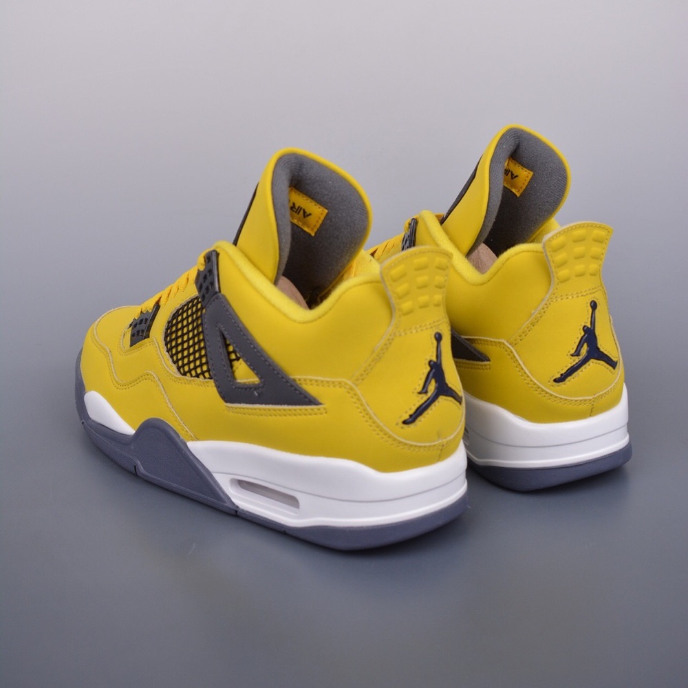 Jordan Yellow and Black Men's Shoes - Picture 3 of 5